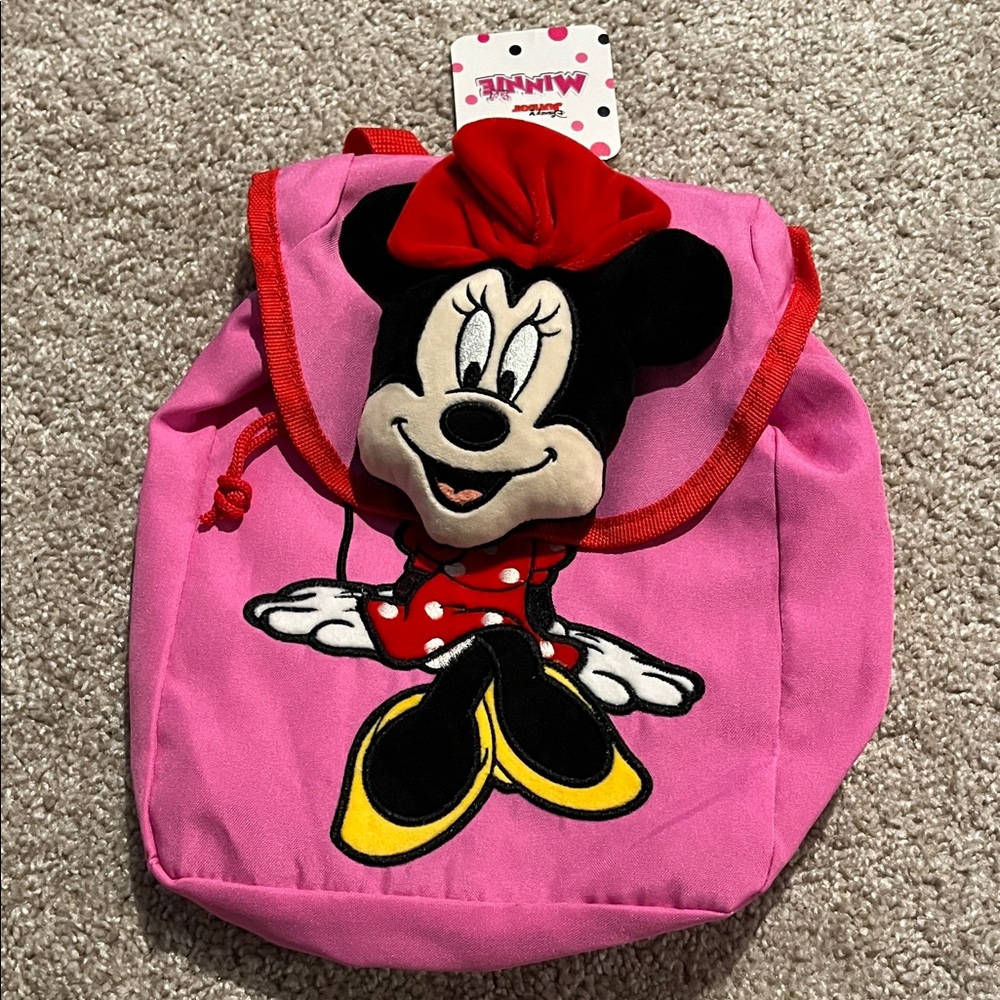 Disney Minnie Mouse Pink and Red Kids Bag